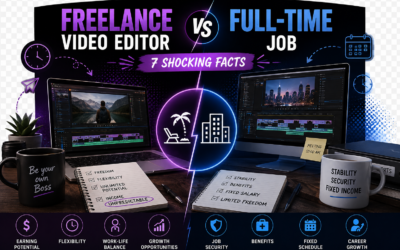 Freelance Video Editor vs Full-Time Job: 7 Shocking Facts