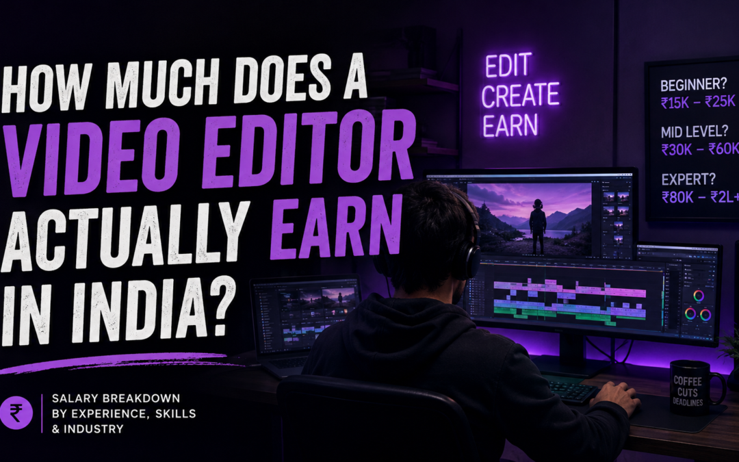 Video Editor Salary in India 2026: An Incredible Opportunity