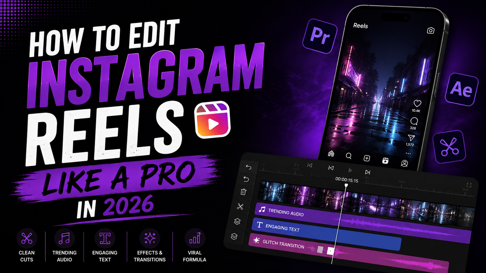 How to edit instagram reels